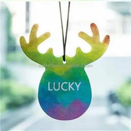 2023 Custom Car Air Freshener Hanging Scent Trees with Ice Logo
