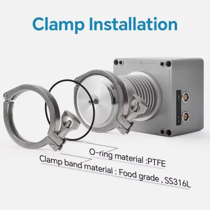 Intelligent Online Process Salinity Brix Salt Acid Alkali Sugar Concentration Meter