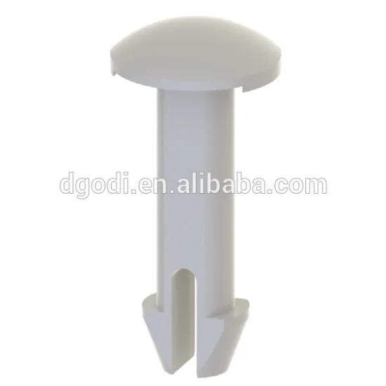high precision custom made round head plastic snap lock pin vendor