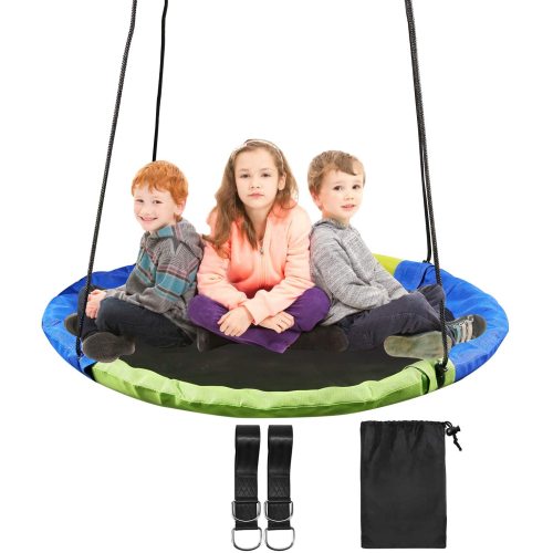 40 inch Tree hanging swing for kids outdoor frame swing