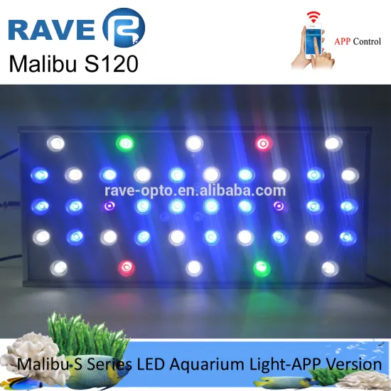 APP Wifi Control 120w LED Aquarium Light DIY for Live Plants