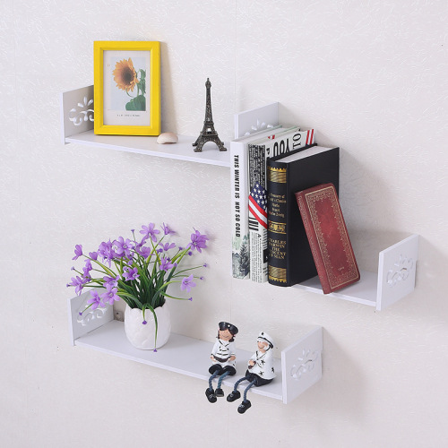 Removable Shelf White PVC Display Commodity Shelf