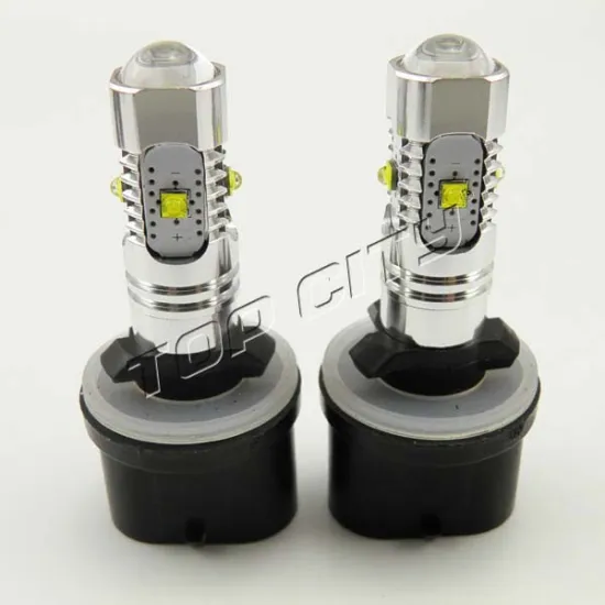 880 6000K White High Power XBD Chip LED Projector Fog Light Bulbs