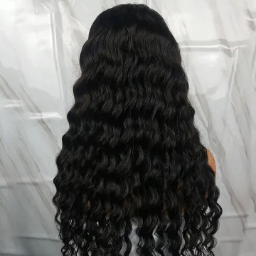 Brazilian Natural Human Hair Wig U Part Wigs For Black Woman Cheap Glueless 150% Density Remy Wigs