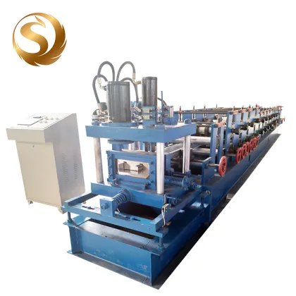 Steel Frame Purlin Machine - Building Material Roll Forming Equipment