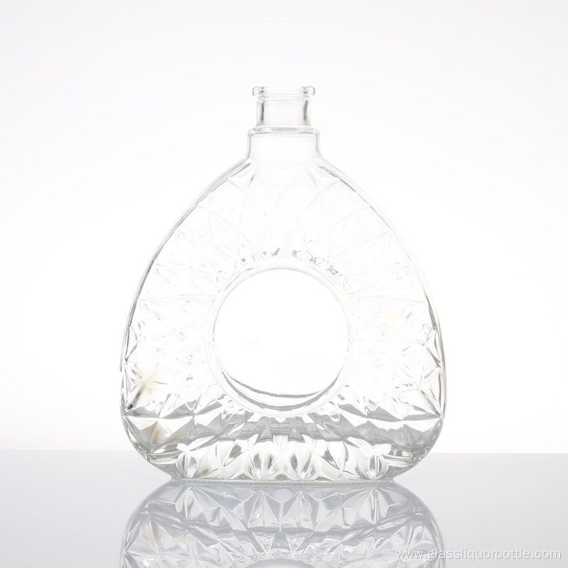 16 oz Clear XO Glass Bottles