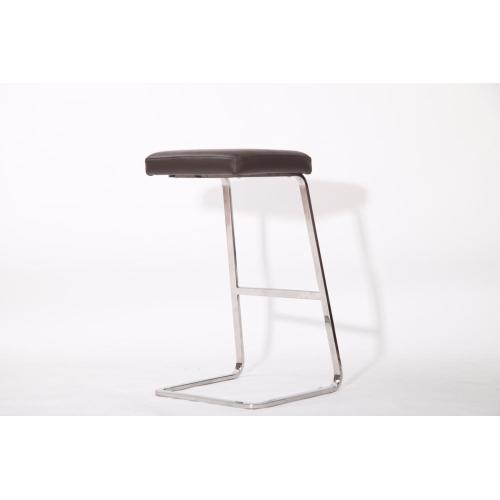 Mies van der Rohe leather barstool