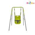 Conjunto de balanço de metal durável para brincadeiras infantis ao ar livre
