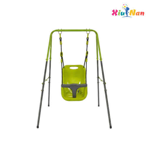 Conjunto de balanço de metal durável para brincadeiras infantis ao ar livre