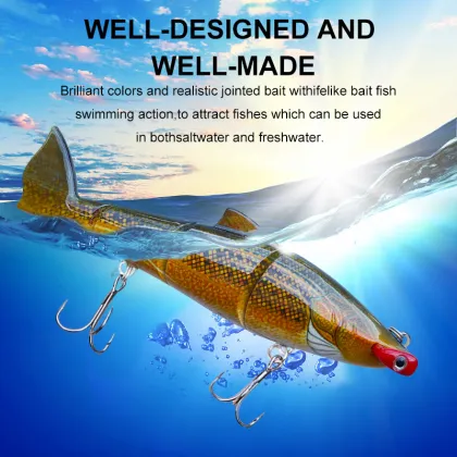 New 15cm Sinking Fishing Lure - Bass & Trout Artificial Bait