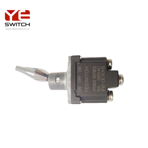 Yeswitch HT802 SPDT ऑन-ऑफ-ऑन-ऑन क्रैम ट्रक टॉगल स्विच