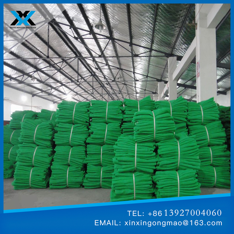 black and green construction safety net