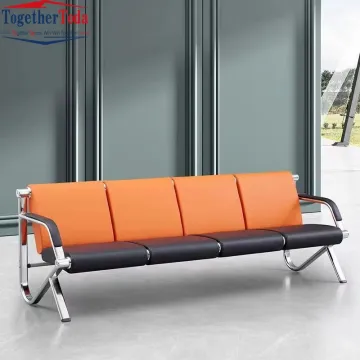 Modern Stable Durable Metal Frame Row waiting chairs