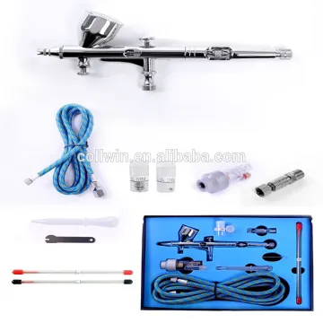 Dual Action 0.2mm/0.3mm/0.5mm Air Brush Spray Gun Body Paint Art Temporary Tattoo AS-01