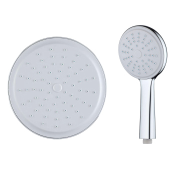 ABS Plastic round bathroom handheld shower head