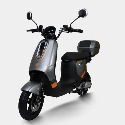 48V 24Ah Electric Moped Scooter with Big Wheels and 1000W Hub Kit