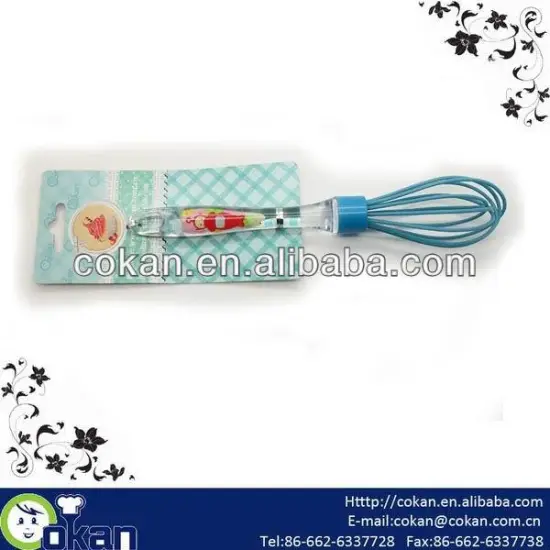 High Quality Kitchen Essential Pretty Spring Egg Beater CK-1081C