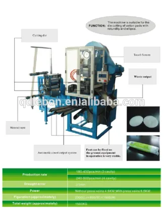 Medical Absorbable Suture Type and Medical Adhesive & Suture Material Properties cotton pad machine