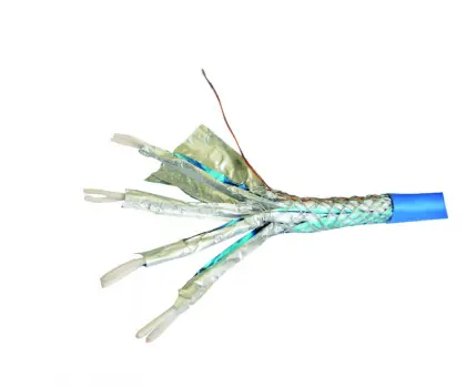 Network Cables SFTP Cat6a Cable Pass Fluke