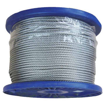 Pembekal China 7x7 Galvanized Wire Tali - Harga borong untuk 3/32 \ "kabel pesawat (500ft)