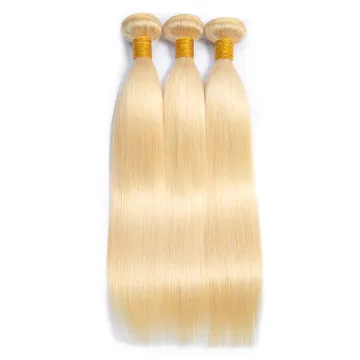 Brazilian 613 Blonde Bundles Virgin Straight Hair 3 Bundles Virgin Unprocessed Human Hair Brazilian Hair Bundles