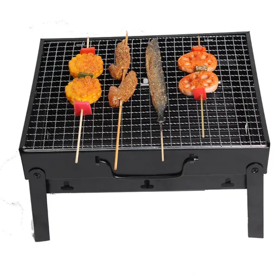 Portable Korean Camping BBQ Grill Charcoal Grill for Outdoor Use
