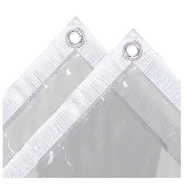 Transparent Waterproof Outdoor PVC Tarp Curtain