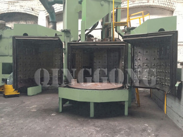 STEEL STRUCTURE SHOT BLASTING MACHINE