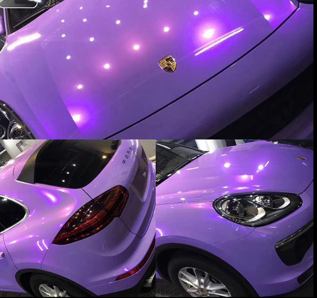 Phantom Purple Chameleon Chrome Color Shrap