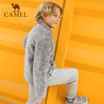 Outdoor hiking warm children's coat fleece