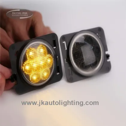 High Quality Car Wheel Trims Lamp for Jeep Wrangler Hot Selling LED Car Wheel Trims Light for Jeep Wrangler