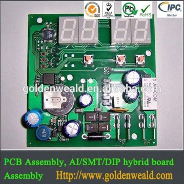 turnkey pcb assembly service High TG FR-4 Rigid PCB multilayers Assembly power pcba