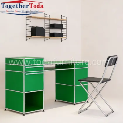 Modern Metal Modular Storage Cabinets for Living Room and Family Apartments