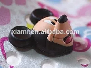 new arrival famous cartoon character mode pvc shoes charm