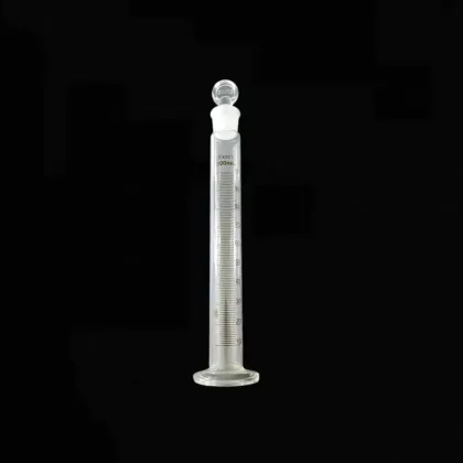 Measuring Cylinder with Ground-in Glass Stopper 25ml