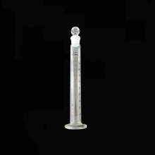 Cylindre de mesure avec bouchon de verre moulu 10 ml