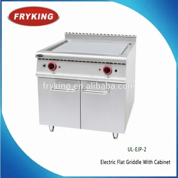Food Grade Stainless Steel Electric Griddle With Cabinet