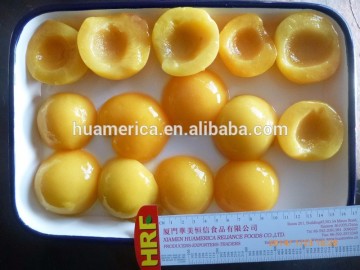 2500g/2650ml canned yellow peach halves/slices/dices in light syrup