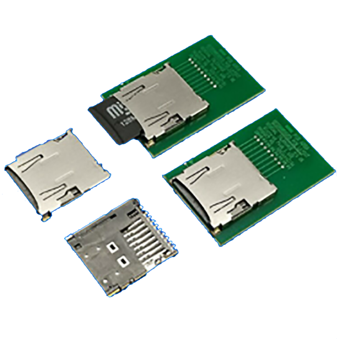 КАРТА Micro SD 1.68H с коннектором CD PIN