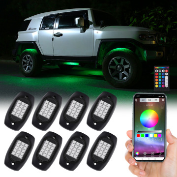 RGB App-Controlled Ambient Lamp Car Underglow Lighting (4PCS/6PCS/8PCS)