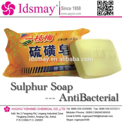Anti-Bacterial Sulfur Soap- (Engaged in Daily Chemical for more than 50 years)