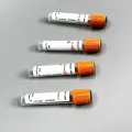 Sin tubo superior rojo aditivo para la extracción de sangre
