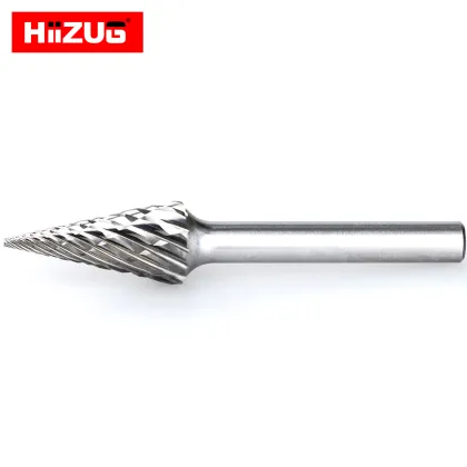 M-Type Carbide Rotary Files for Cast Iron Cutting - 6mm & 6.35mm Shank Diameter Carbide Burrs for Dremel