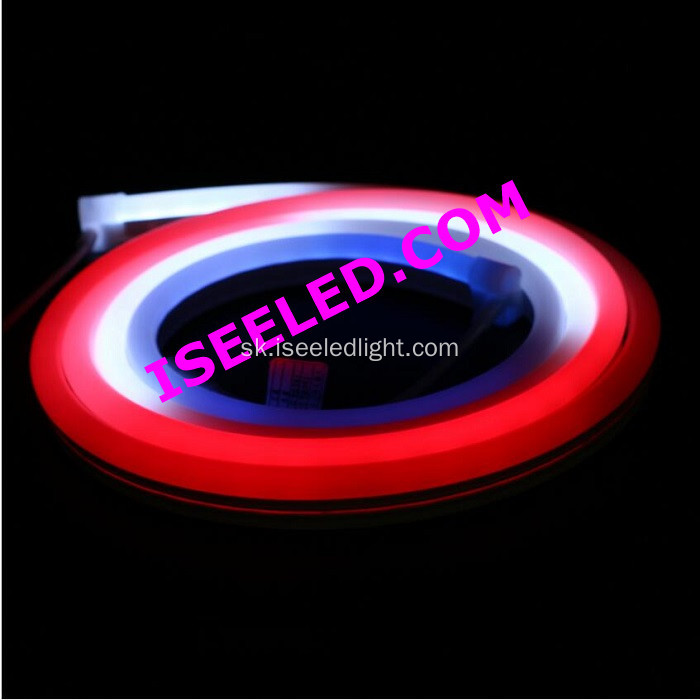 Kúzelná farba dekoratívna DMX LED Neon Strip Light