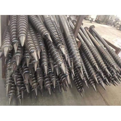 Ground Screw Piles For Photovoltaic Solar Mounting System