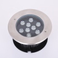 Iluminación empotrada exterior de acero inoxidable led Inground