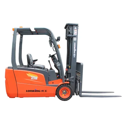 Lonking 3-Wheel Electric Forklift Truck - 2 Ton Capacity