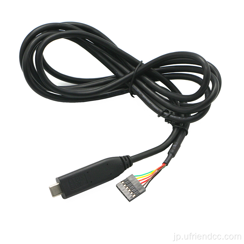 USBからシリアルコンバーターType-C 5V/3.3V TTLケーブル
