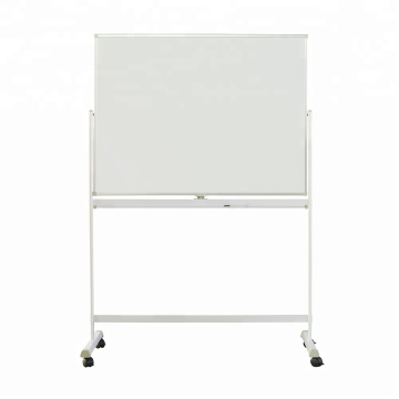 free standing double-sided magnetic mobile whiteboard wheels