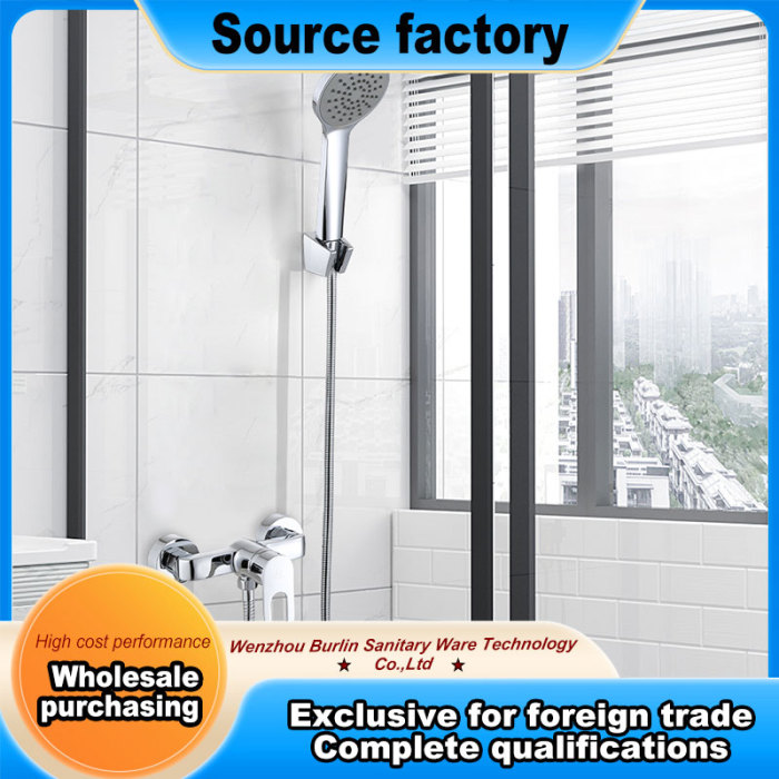 Electroplating Single Lever Shower Mixer